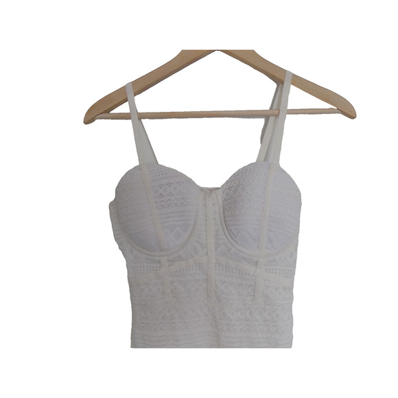 GUESS sundress cream lace size Small - Picture 2 of 10